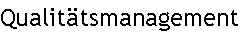 Qualittsmanagement